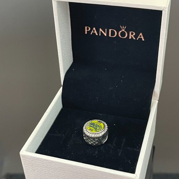 Pandora Disney Epcot Flower & Garden Festival Orange Bird Exclusive Dangle Charm - Picture 3 of 7